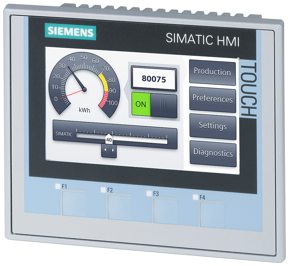 [Imagem SIMATIC HMI KTP400 COMFORT 6AV21242DC010AX0 SIEMENS]