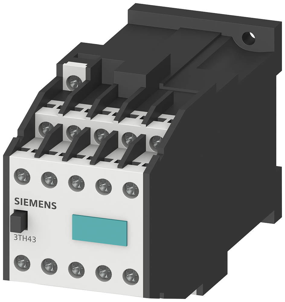 CONTATOR AUXILIAR 55E 5NO+5NC COM. CC CC220V 3TH43550BM4 SIEMENS