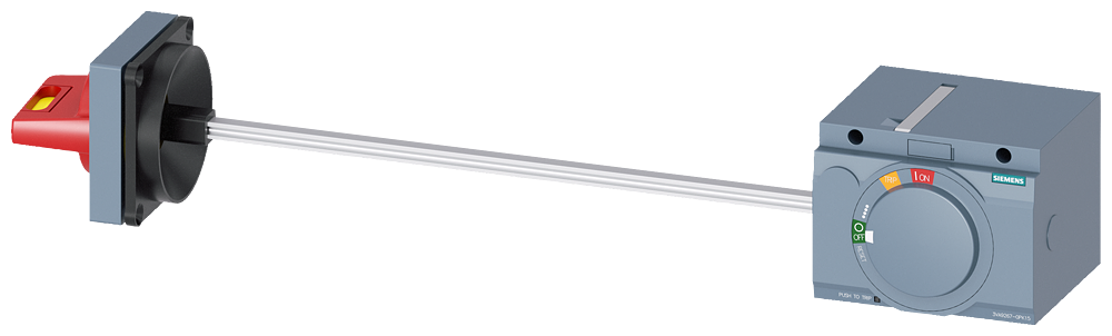 [Imagem ACIONAMENTO ROTATIVO DE PAREDE LATERAL PARADA DE EMERGÊNCIA IEC IP65 ACESSÓRI 3VA92670PK15 SIEMENS]