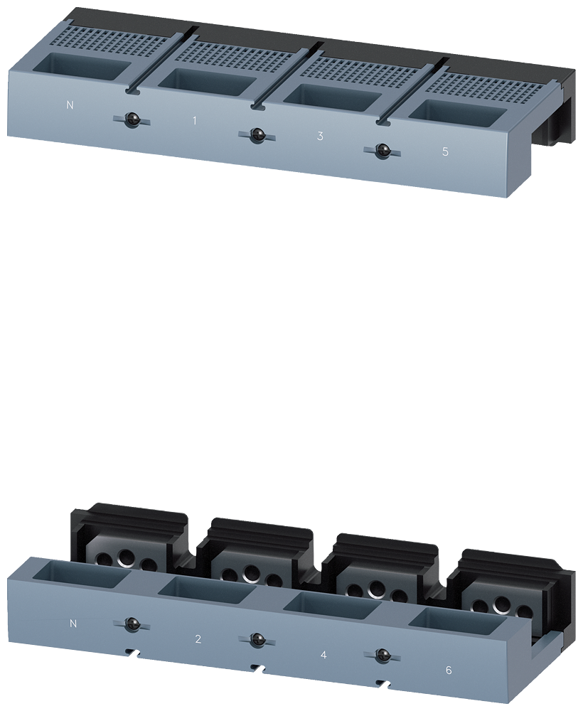 CONEXÃO PLANA DE PARAFUSO 4PÇ. METR. PLACA ROSCADA COBERTURAS ACESSÓRIOS 3VA96040QA00 SIEMENS