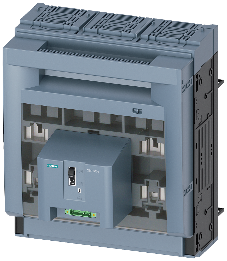 SECCIONADORA-FUSÍVEL SOB CARGA 3NP1 DE 3 POLOS NH3 630 A 3NP11631BC21 SIEMENS