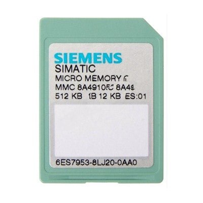 [Imagem do produto CARTÃO MICRO DE MEMÓRIA DE 512KB 6ES79538LJ200AA0 SIEMENS]