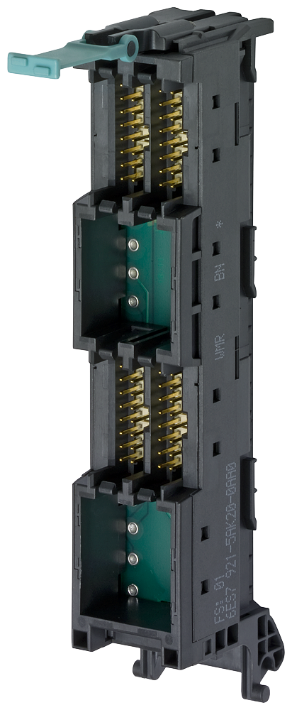 [Imagem MÓDULO CONECTOR FRONTAL COM CONECTOR IDC DE 4X16 PÓLOS 6ES79215AK200AA0 SIEMENS]