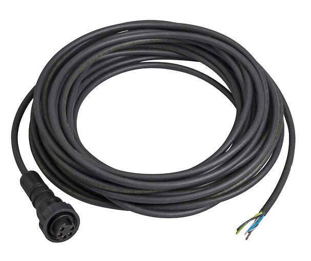 [Imagem CABO COM CONECTOR FM 3P RETO 2M  XZCP1662L2 TELEMECANIQUE]