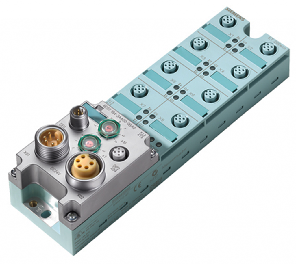 [Imagem ET 200ECO: BM142 8DO, 24V DC/1,2A 8X M12 6ES71423BF000XA0 SIEMENS]