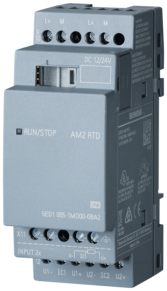 [Imagem MÓDULO DE EXPANSÃO LOGO! MÓDULO EXPANSÃO 6ED10551MD000BA2 SIEMENS]