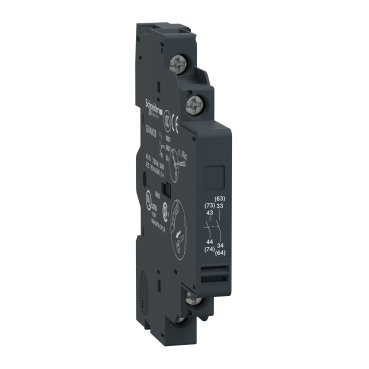 [Imagem do produto CONTATO AUXILIAR INSTANTÂNEO PARA MONTAGEM LATERAL À ESQUERDA GVAN20 SCHNEIDER]
