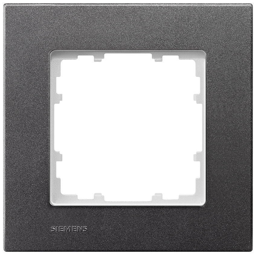 MOLDURA MIRO PLÁSTICO CARBONO METÁLICO SIMPLES 5TG11112 SIEMENS