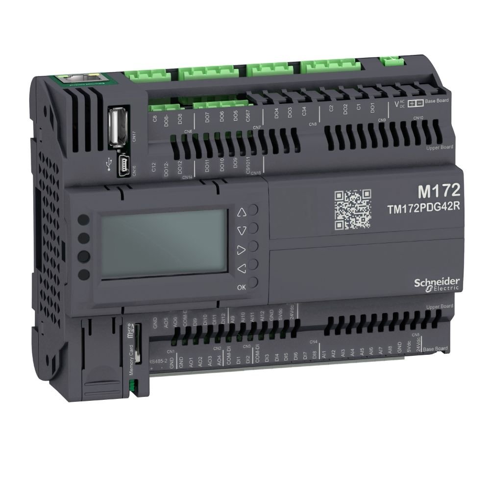 [Imagem CLP - CONTROLADOR LÓGICO PROGRAMÁVEL COM DISPLAY - 100/240 VAC SCHNEIDER]