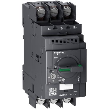 [Imagem do produto TESYS GV3P THERMAL MAGN MOTOR CIRCUIT BREAKER 62 73A LUGS TERMINALS GV3P736 SCHNEIDER]