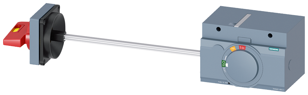 ACIONAMENTO ROTATIVO DE PAREDE LATERAL PARADA DE EMERGÊNCIA IEC IP65 KIT DE I 3VA94670PK17 SIEMENS