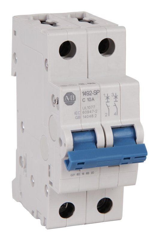 [Imagem DISJUNTOR DE PROT.MONOPOLAR 230-277VAC 1492SPM2B020 ROCKWELL ALLEN BRADLEY]