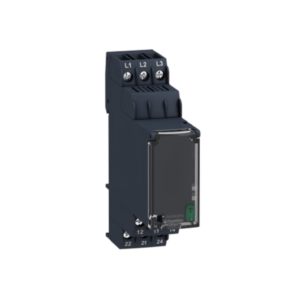 [Imagem RELÉ FF. E SEQ. FASE 208-480VAC SCHNEIDER ELECTRIC RM22TG20]