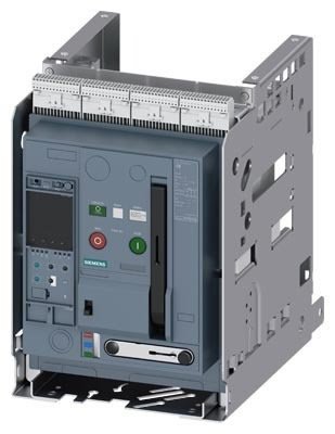 [Imagem DISJUNTOR EXTRAÍVEL, COM QUADRO-GUIA, IEC 60947-2, TAMANHO 2, DE 3 POLOS, IN= 3WA12323CE328EA4 SIEMENS]