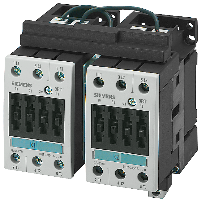 COMBINAÇÃO DE CONTACTORES MODO DE REVERSÃO AC-3 15KW/400V S2 AC48V 3RA13348XB301AH2 SIEMENS
