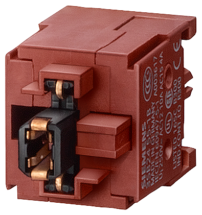 [Imagem do produto ELEMENTO DE COMUTAÇÃO E SUPORTE DE LÂMPADA, 1NA, WEDGE-BASE W2X4,6D, CONEXÃO  3SB24551B SIEMENS]