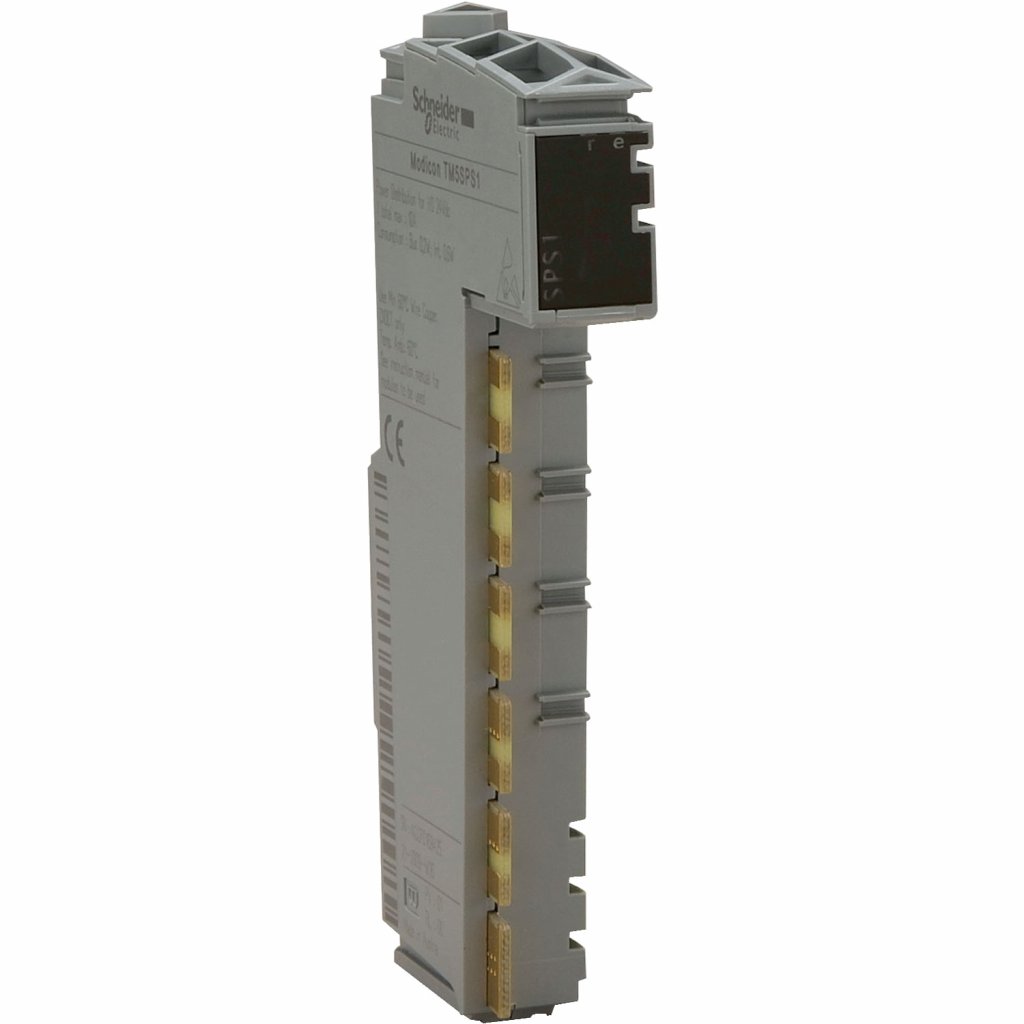 [Imagem MÓDULO DE ALIMENTAÇÃO 24VCC IP20 PARAMOD E/S/TM5 CANOPEN/SERCOS III TM5SPS3 SCHNEIDER]