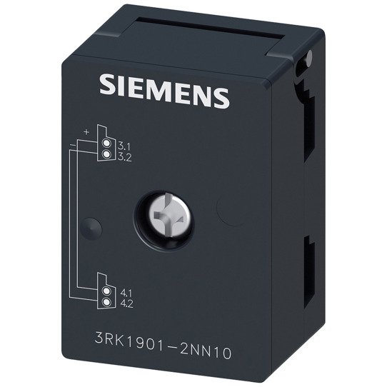 [Imagem DISTRIBUIDOR AS-INTERFACE COMPACTO PARA CABO AS-I IP67/IP68/IP69K 3RK19012NN10 SIEMENS]