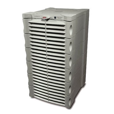 [Imagem do produto ARMÁRIO PARA SYMMETRA XR DA APC COM 4 BATERIAS SYBATT ESCALÁVEIS A 12 220/240 V SYXR4B12I SCHNEIDER]