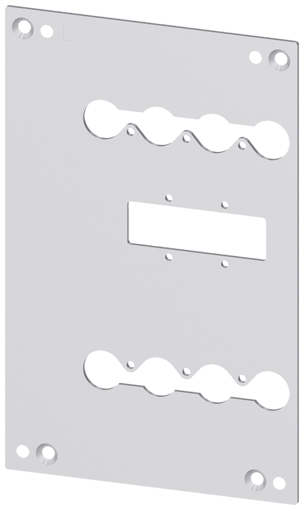 [Imagem TRAVAMENTO DO LADO DE TRÁS PLACA DE MONTAGEM ACESSÓRIOS PARA: 3VA2 100/160/250 3VA92680VK20 SIEMENS]