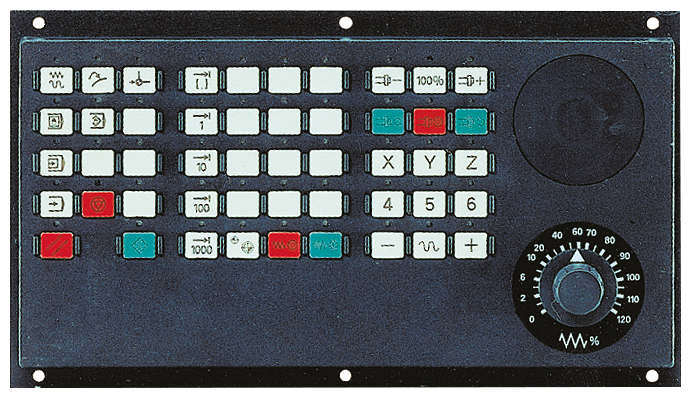 [Imagem PAINEL OPERAÇÃO TECLADO SINUMERIK FM 6FC52030AD101AA0 SIEMENS]