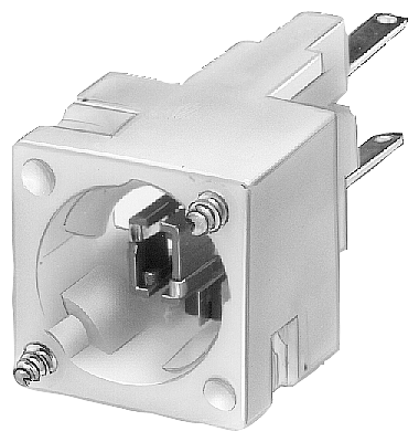 ELEMENTO DE COMUTAÇÃO E SUPORTE DE LÂMPADA 1NA 1NF WEDGE-BASE W2X4,6D CON 3SB24551J SIEMENS