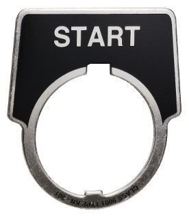 ETIQUETA COM GRAVAÇÃO PERSONALIZADA 9001KN299 SCHNEIDER