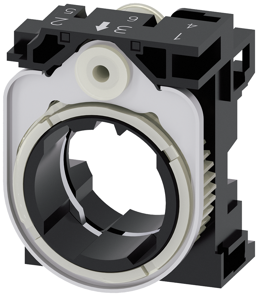 [Imagem SUPORTE PLÁSTICO PARA 3 MÓDULOS 3SU15000AA100AA0 SIEMENS]