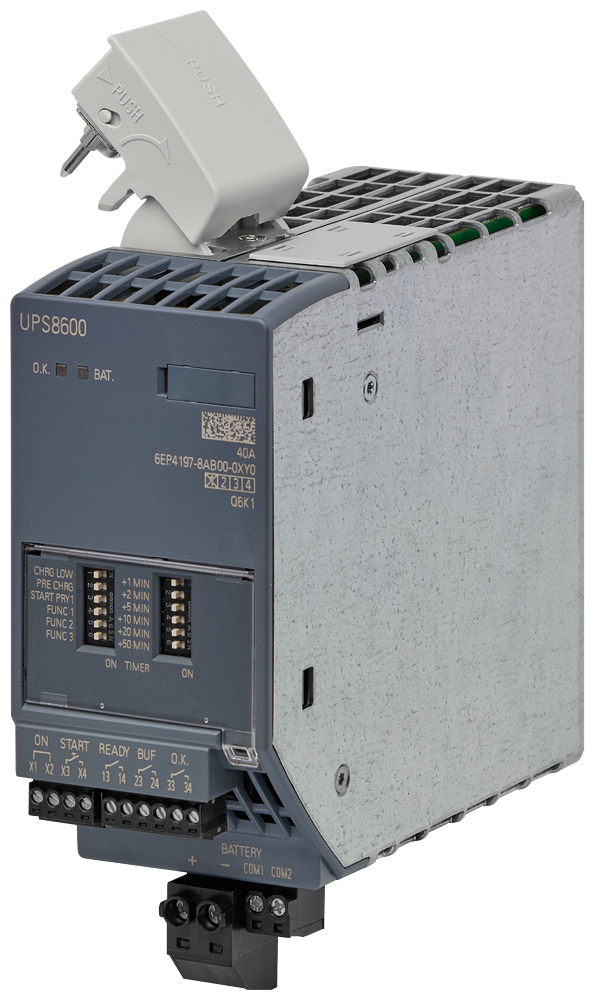 [Imagem MÓDULO DC-USV SITOP UPS8600 PARA SITOP PSU8600 6EP41978AB000XY0 SIEMENS]