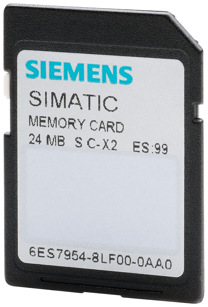 [Imagem CARTÃO DE MEMÓRIA CPU S7-1X00/SINAMICS 3 3V FLASH 24MB 6ES79548LF040AA0 SIEMENS]