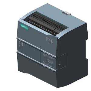 [Imagem do produto CPU SIMATIC S7-1200 1212C AC/DC/RL 8DI/6DO/2AI 6ES72121BE310XB0 SIEMENS]