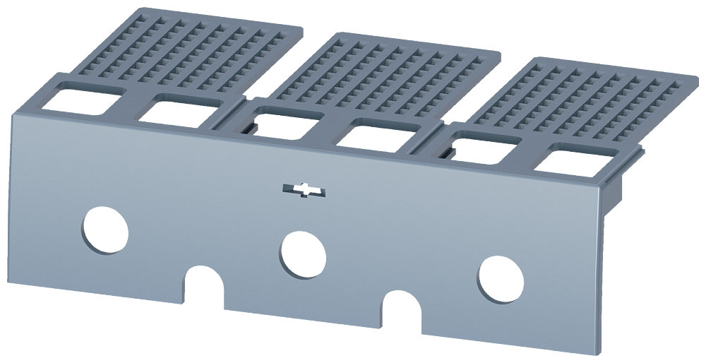 COBERTURA DE TERMINAIS DE 3 POLOS 1 PÇ. COM FUROS PARA TESTE DE TENSÃO PARA 3 3VA94710WD31 SIEMENS