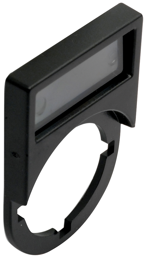 [Imagem do produto PLAQUETA DE IDENTIFICAÇÃO 25X18MM PRETO 3SB69000HB SIEMENS]