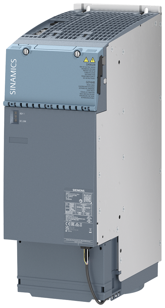 [Imagem do produto MÓDULO DE MOTOR ÚNICO DO SINAMICS S220, TAMANHO DO LIVRO TIPO C 132 A 6SL51201UE313AC0 SIEMENS]