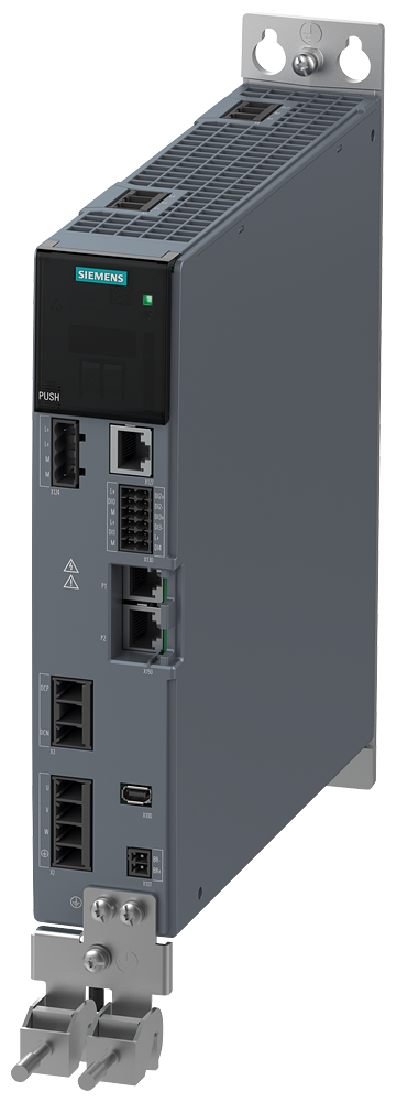 INVERSOR DE FREQUÊNCIA S210 220V 3AC 1.2A 6SL32105HE104UF0 SIEMENS