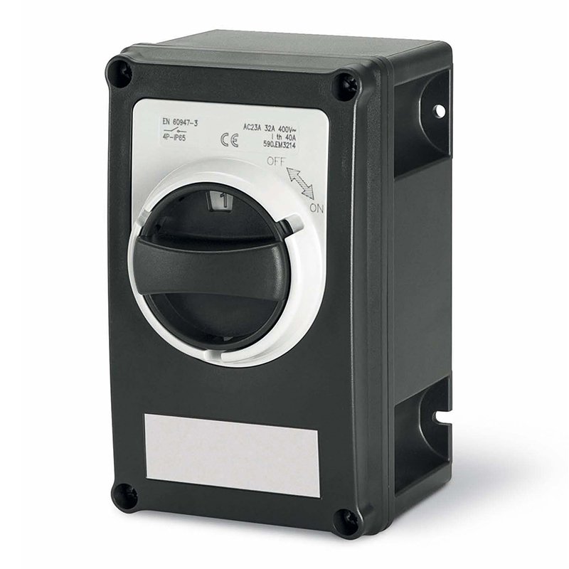 [Imagem do produto CHAVE SECCIONADORA 40A 3P IP66 590.HEM4003 SCAME]