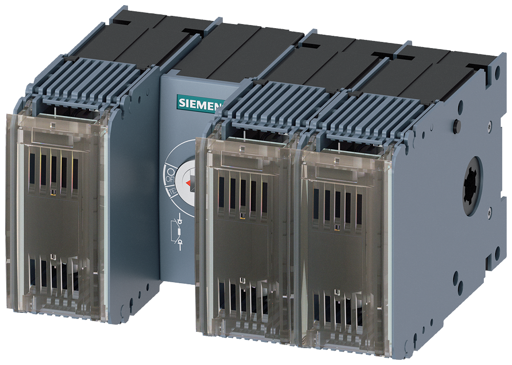 SECCIONADOR DE CORTE EM CARGA COM FUSÍVEL 125A TAM. 2 DE 3 POLOS PARA FUSÍV 3KF23120MR11 SIEMENS