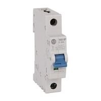 [Imagem DISJUNTOR PROTECAO MONOPOLAR MCB 50A 1492SPM1D500 ROCKWELL ALLEN BRADLEY]