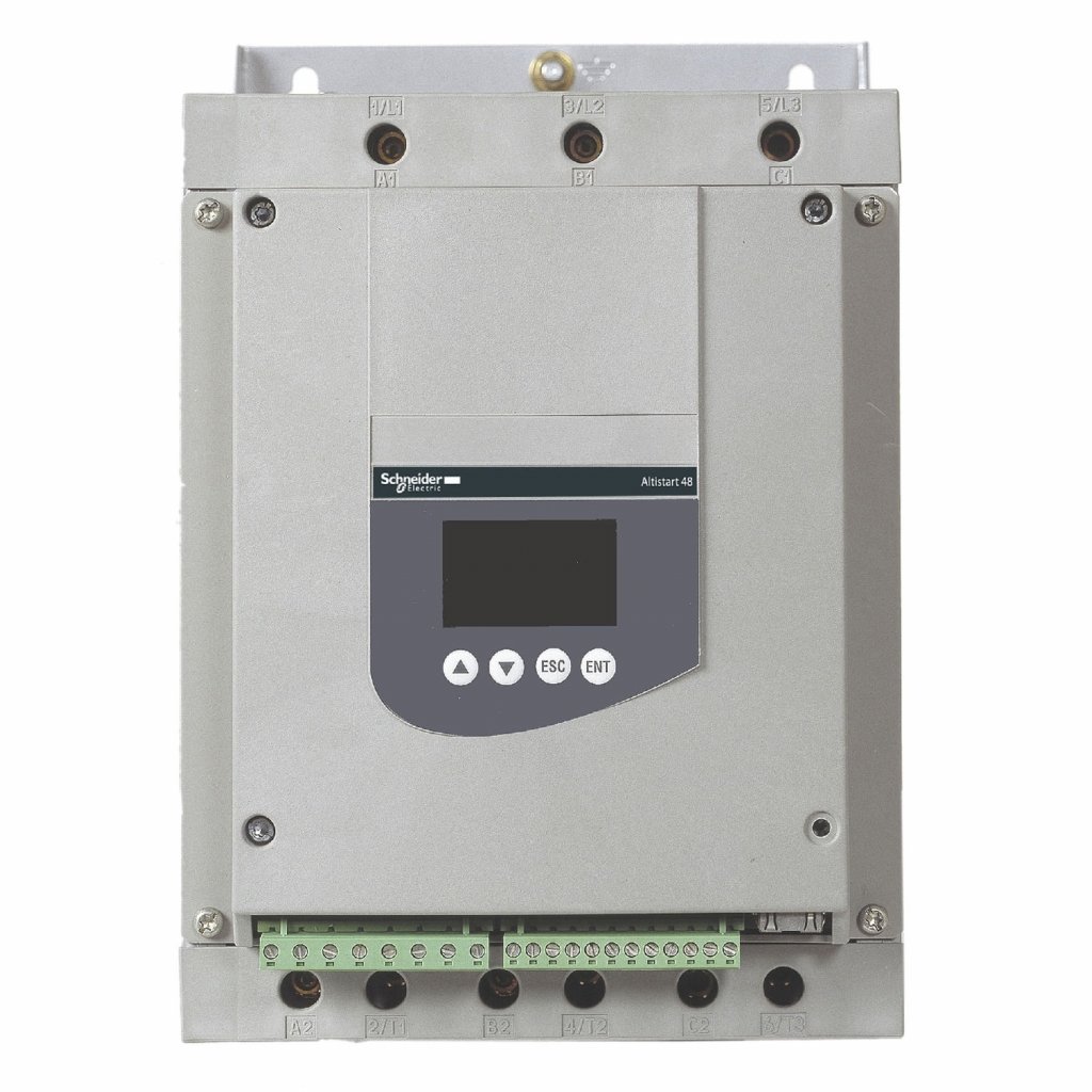 [Imagem SOFT-STARTER / SOFT-STOP, 32 A, TRIFÁSICA 208-690 V AC, 22 KW ATS48D32Y SCHNEIDER]