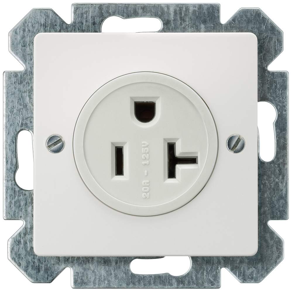 NEMA TOMADA DE 2 POLOS+E BRANCO TITÂNIO 5UB1534 SIEMENS