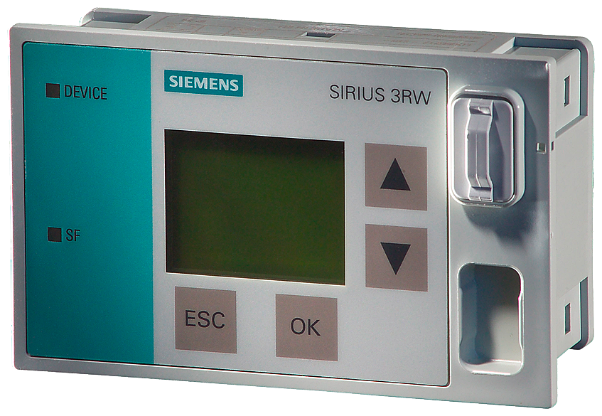 [Imagem IHM TECLADO/TOUCH SIRIUS 3RW44 3RW49000AC00 SIEMENS]