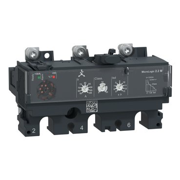[Imagem DISPARADOR NSX100 MICROLOGIC 2.2M 100A 3 C1032M100 SCHNEIDER]