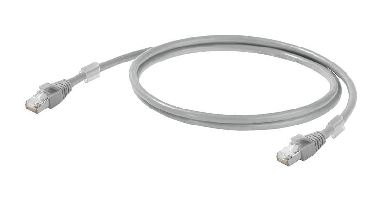 [Imagem do produto CABO ETHERNET C/CONECTOR 5M CINZA 1165940050 WEIDMULLER]