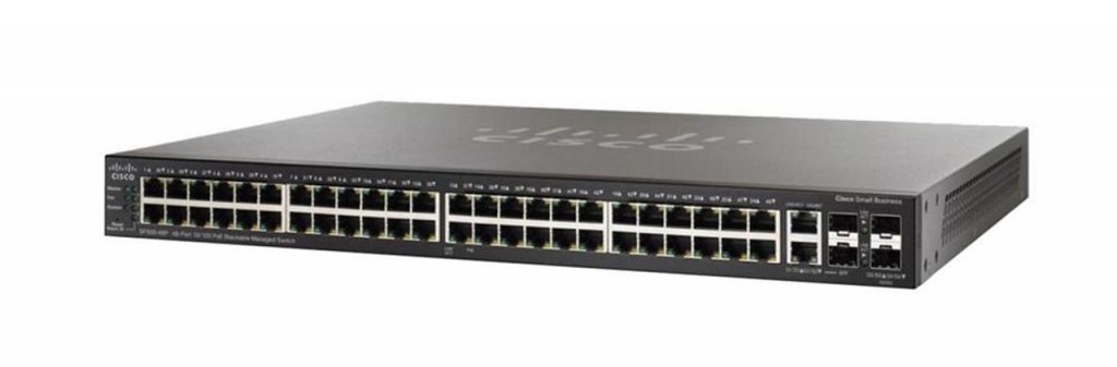 [Imagem do produto SWITCH GERENCIADO EMPILHAVEL GIGABIT 52 PORTAS SG50052 CISCO]