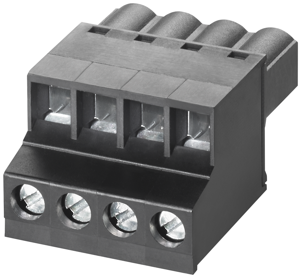 [Imagem BLOCO TERMINAL DE CONEXÃO P/ 24VDC USO E 6GK59801DB000AA5 SIEMENS]