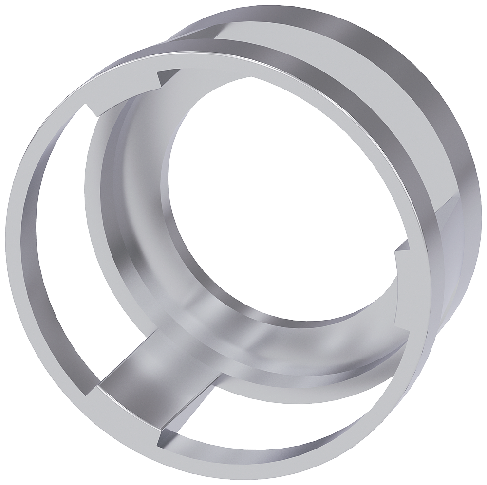 [Imagem do produto COLAR DE PROTEÇÃO PARA BOTÃO DE PRESSÃO, 360 GRAUS, METAL VISÍVEL LATERALMENTE 3SU19500DK800AA0 SIEMENS]