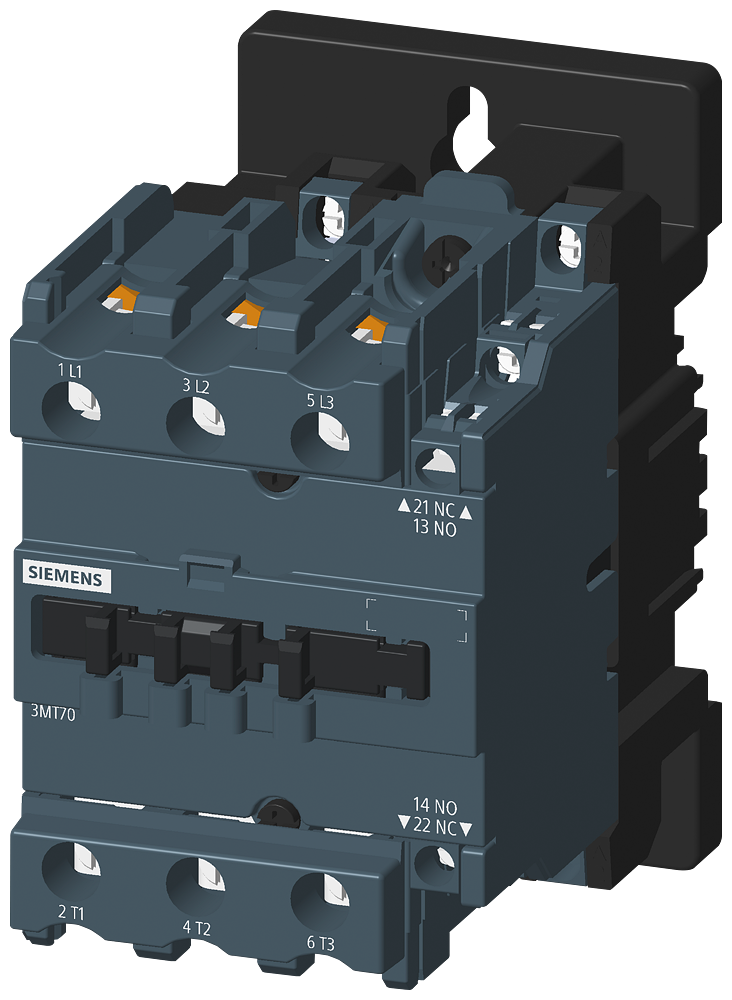 CONTATOR DE POTÊNCIA 3P AC3:65A 1NA+1NF 36 VCA 50/60 HZ CIRCUITO PRINCIPAL: P 3MT70653AA110AG2 SIEMENS