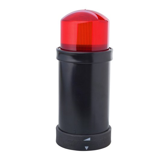 [Imagem MÓDULO LUMINOSO TIPO FAROL Ø70MM PARA XVB COM TUBO DE DESCARGA INTERMITENTE DE 5 JOULE VERMELHO 24VCA/CC XVBC6B4 SCHNEIDER]