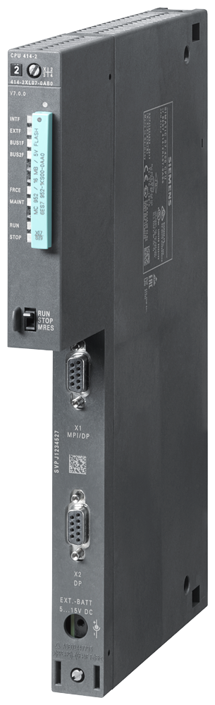 [Imagem CONTROLADOR CPU S7400 CPU4142 PROFIBUS-DP 2MB 6ES74142XL070AB0 SIEMENS]