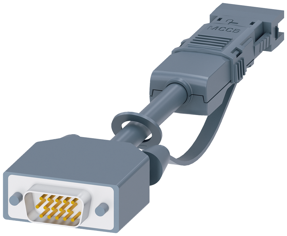 [Imagem CABO DE CONEXAO PARA TD500 3VA99870MY10 SIEMENS]